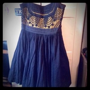 Floreat Anthropologie party dress